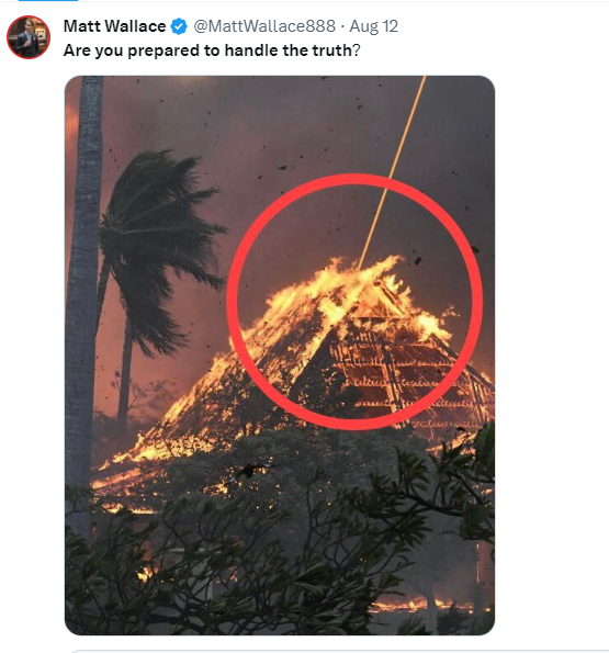[Fact Check] Debunking the Hawaii Fire Conspiracy: No Evidence Ties to Directed-Energy Weapons