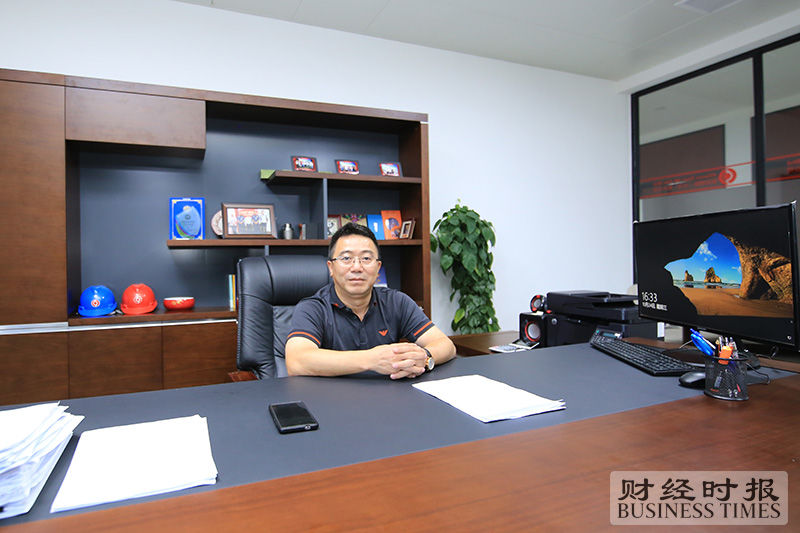 Hu Jiulin, the deputy project commander of Alliance Steel Hu Jiulin, the deputy project commander of Alliance Steel